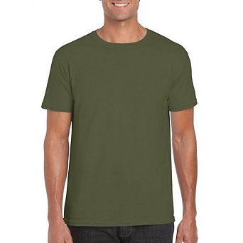 Gildan Mens Soft Style Ringspun T Shirt