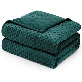 Weighted Blanket for Adults Queen Size 15 lb, Soft Heavy Blanket for Stress Relief60 x 80 in