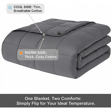 Weighted Blanket 15lbs 60"x80", Weighted Blankets for Adults, Cooling Weighted Blanket for Sleeping