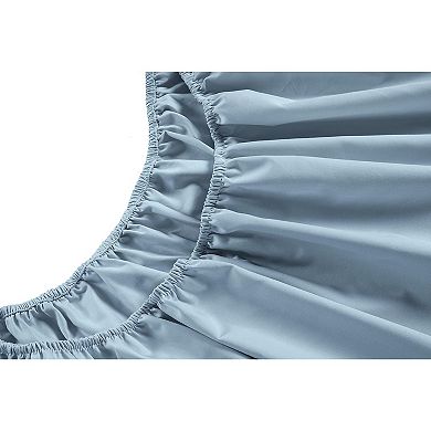 King Bed Sheets 450 Thread Count Long-Staple Cotton King Size Bed Sheets, Fully Elasticized