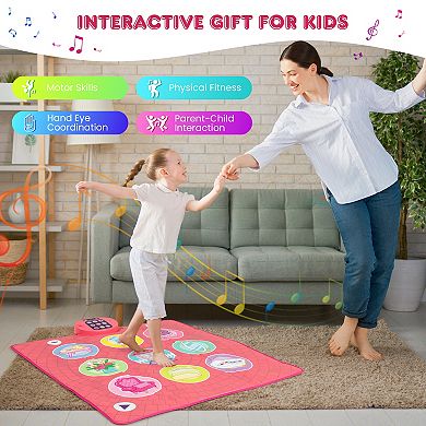 Kids Dance Mat Game Toy With 5 Levels And Music Play