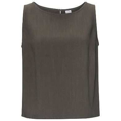 Lascana Women's Sleeveless Linen Blouse