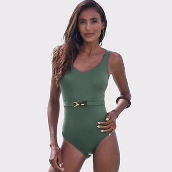 Lascana Women's Ring Detail One Piece