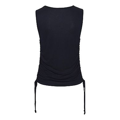 Lascana Women's Ruched Drawstring Top