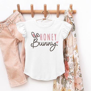 The Juniper Shop Honey Bunny Flutter Sleeve Tee