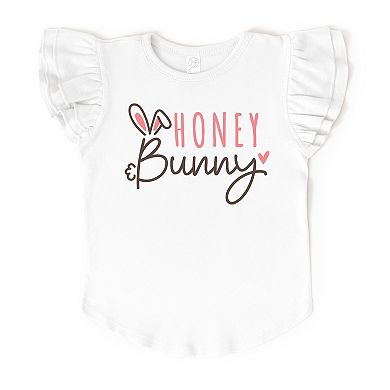 The Juniper Shop Honey Bunny Flutter Sleeve Tee