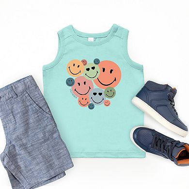 The Juniper Shop SmileyWorld Stacked Smiles Youth Tank Top