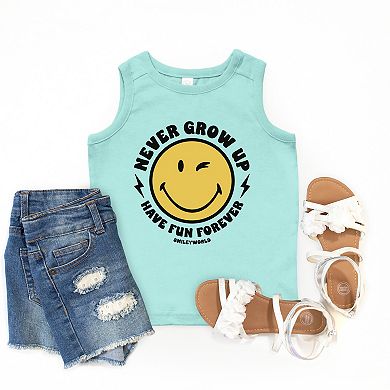 The Juniper Shop SmileyWorld Never Grow Up Youth Tank Top