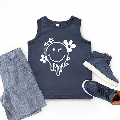The Juniper Shop SmileyWorld Melting Outline Youth Tank Top
