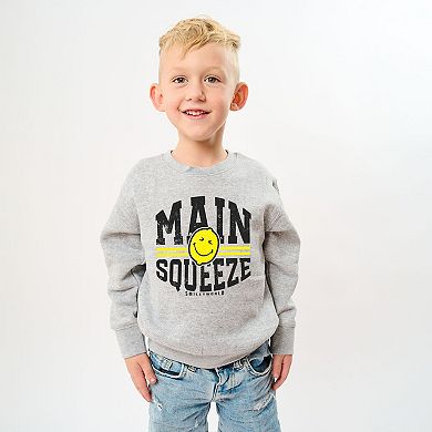 The Juniper Shop SmileyWorld Main Squeeze Lemon Youth Sweatshirt