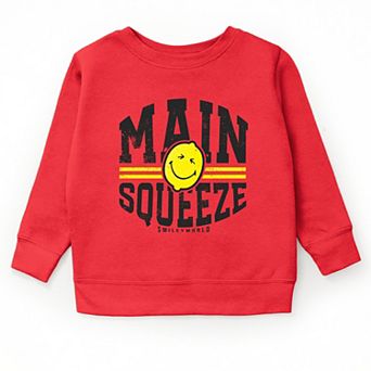 The Juniper Shop SmileyWorld Main Squeeze Lemon Youth Sweatshirt