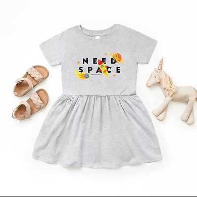 The Juniper Shop SmileyWorld Need Space Toddler Dress