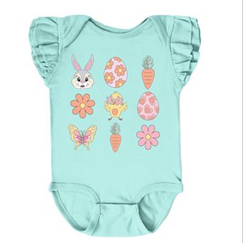 The Juniper Shop Easter Favorites Chart Flutter Sleeve Bodysuit
