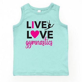 The Juniper Shop Live Love Gymnastics Youth Tank Top