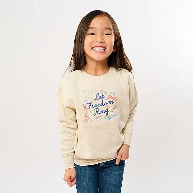 The Juniper Shop Let Freedom Ring Icons Youth Sweatshirt