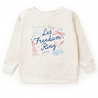 The Juniper Shop Let Freedom Ring Icons Youth Sweatshirt