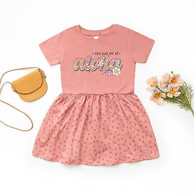 The Juniper Shop You Had Me At Aloha Toddler Dress