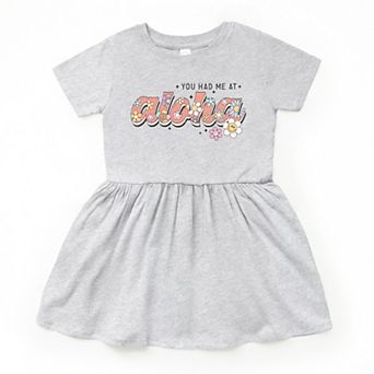 The Juniper Shop You Had Me At Aloha Toddler Dress