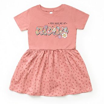 The Juniper Shop You Had Me At Aloha Toddler Dress