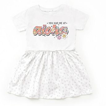 The Juniper Shop You Had Me At Aloha Toddler Dress