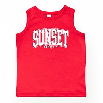 The Juniper Shop Varsity Sunset Chaser Youth Tank Top
