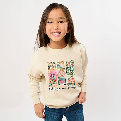 The Juniper Shop Let's Go Camping Van Youth Sweatshirt