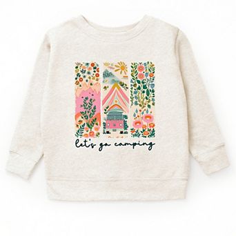 The Juniper Shop Let's Go Camping Van Youth Sweatshirt