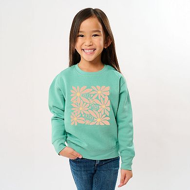 The Juniper Shop Sunny Days Ahead Daisies Youth Sweatshirt