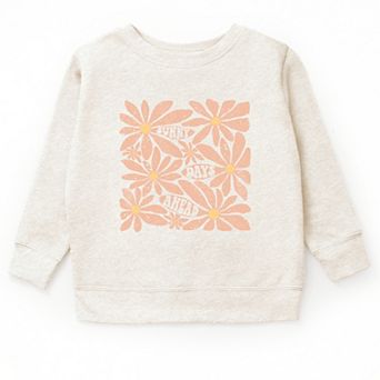 The Juniper Shop Sunny Days Ahead Daisies Youth Sweatshirt