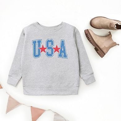 The Juniper Shop Varsity USA Red Stars Youth Sweatshirt