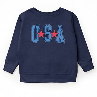 The Juniper Shop Varsity USA Red Stars Youth Sweatshirt