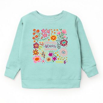 The Juniper Shop Happiness Blooms From Within Youth Sweatshirt