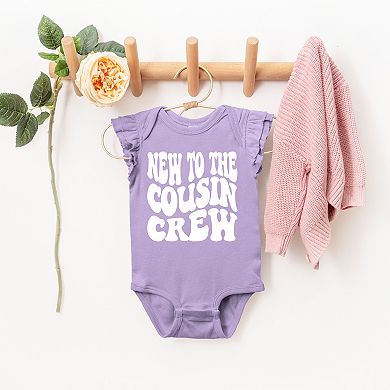 The Juniper Shop New To The Cousin Crew Flutter Sleeve Bodysuit