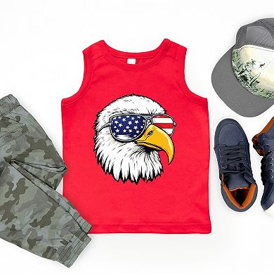 The Juniper Shop Patriotic Eagle Sunglasses Youth Tank Top