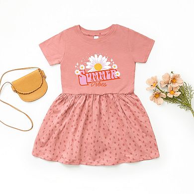 The Juniper Shop Summer Vibes Daisy Toddler Dress