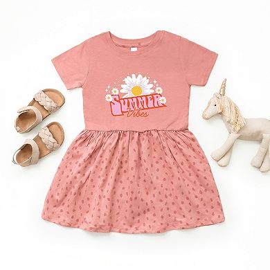 The Juniper Shop Summer Vibes Daisy Toddler Dress