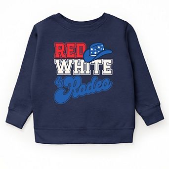 The Juniper Shop Red White And Rodeo Youth Sweatshirt