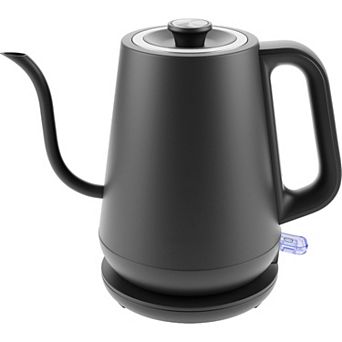 Fast 0.8L Electric Kettle: 1-Touch Operation, Auto Shut-Off, Gooseneck Spout for Precision Brewing