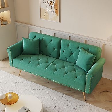 Merax Light Luxury Foldable Sofa Bed