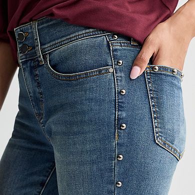 Women's Apt. 9® Tummy Control Pull-On Skinny Jeans