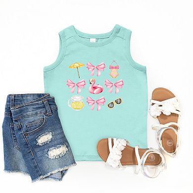The Juniper Shop Coquette Beach Chart Youth Tank Top