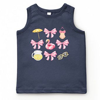 The Juniper Shop Coquette Beach Chart Youth Tank Top