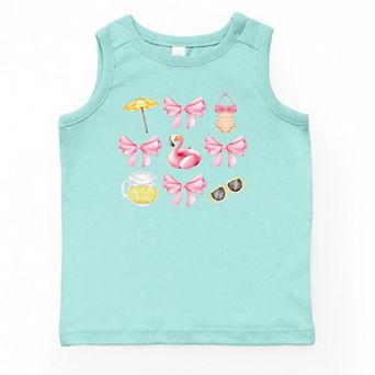 The Juniper Shop Coquette Beach Chart Youth Tank Top