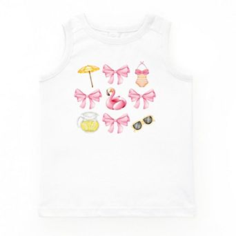 The Juniper Shop Coquette Beach Chart Youth Tank Top