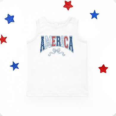 The Juniper Shop Coquette America Arched Youth Tank Top