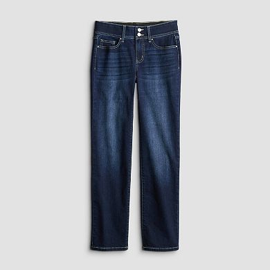 Women's Apt. 9® Tummy Control Straight Jeans