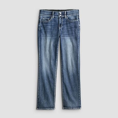 Women's Apt. 9® Tummy Control Straight Jeans
