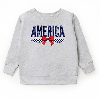 The Juniper Shop America Galaxy Coquette Youth Sweatshirt