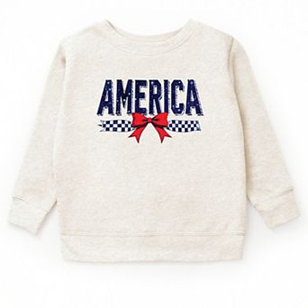 The Juniper Shop America Galaxy Coquette Youth Sweatshirt