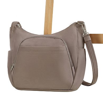 Travelon Anti-Theft Classic Crossbody Bucket Bag